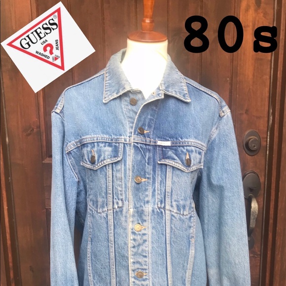 guess oversized denim jacket
